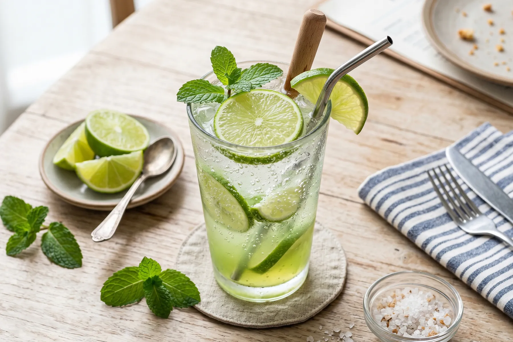 Sweet Fresh Lime Soda