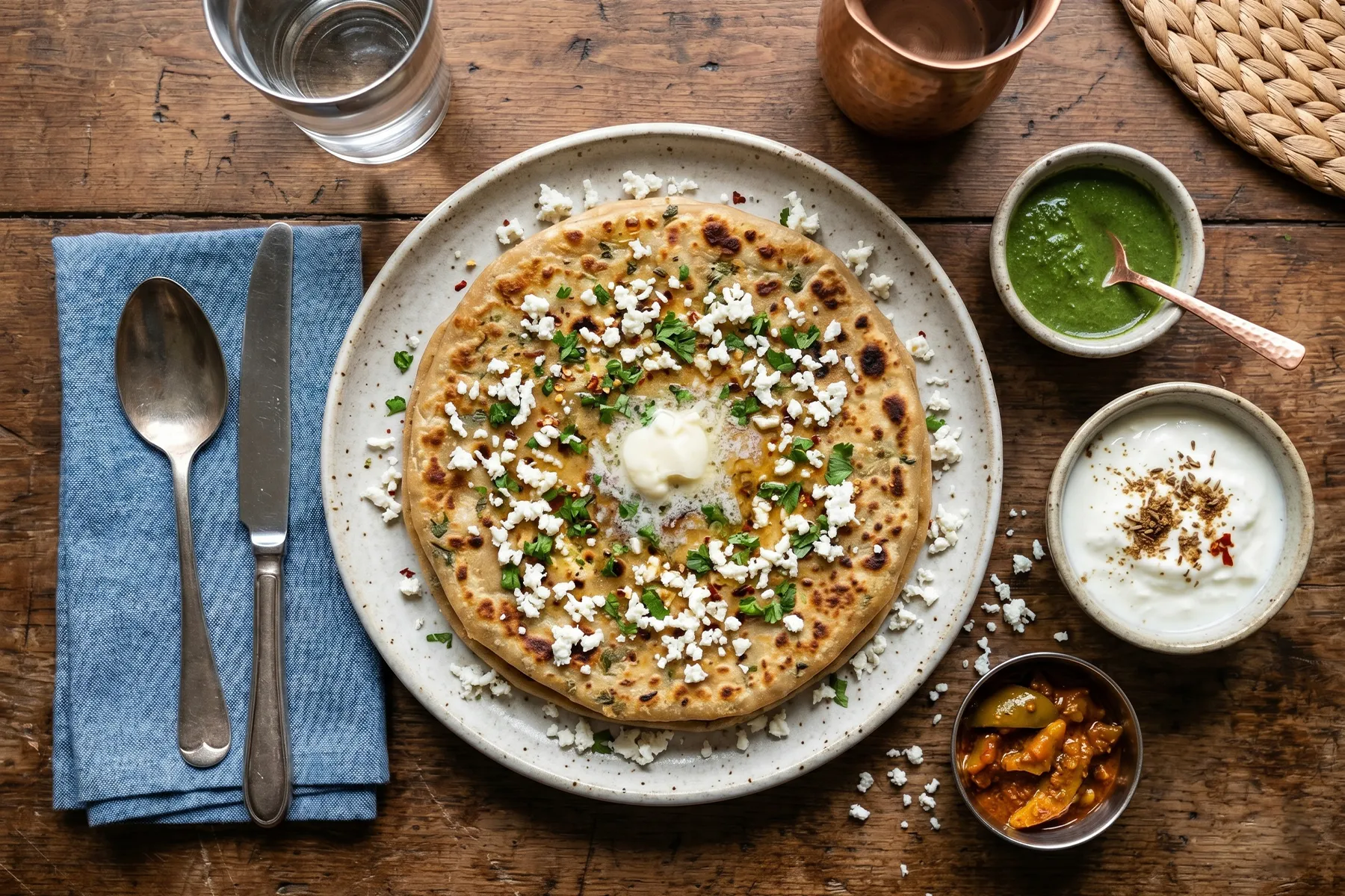Paneer Paratha